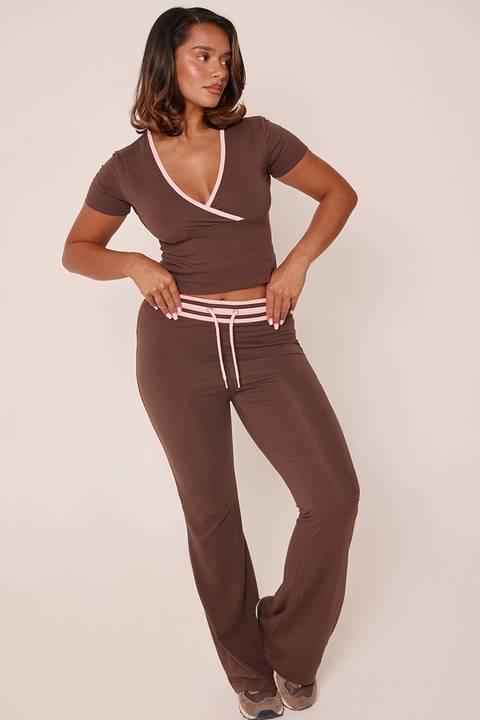Lastikli Bel Jogger Pantolon - Siyah 40 9
