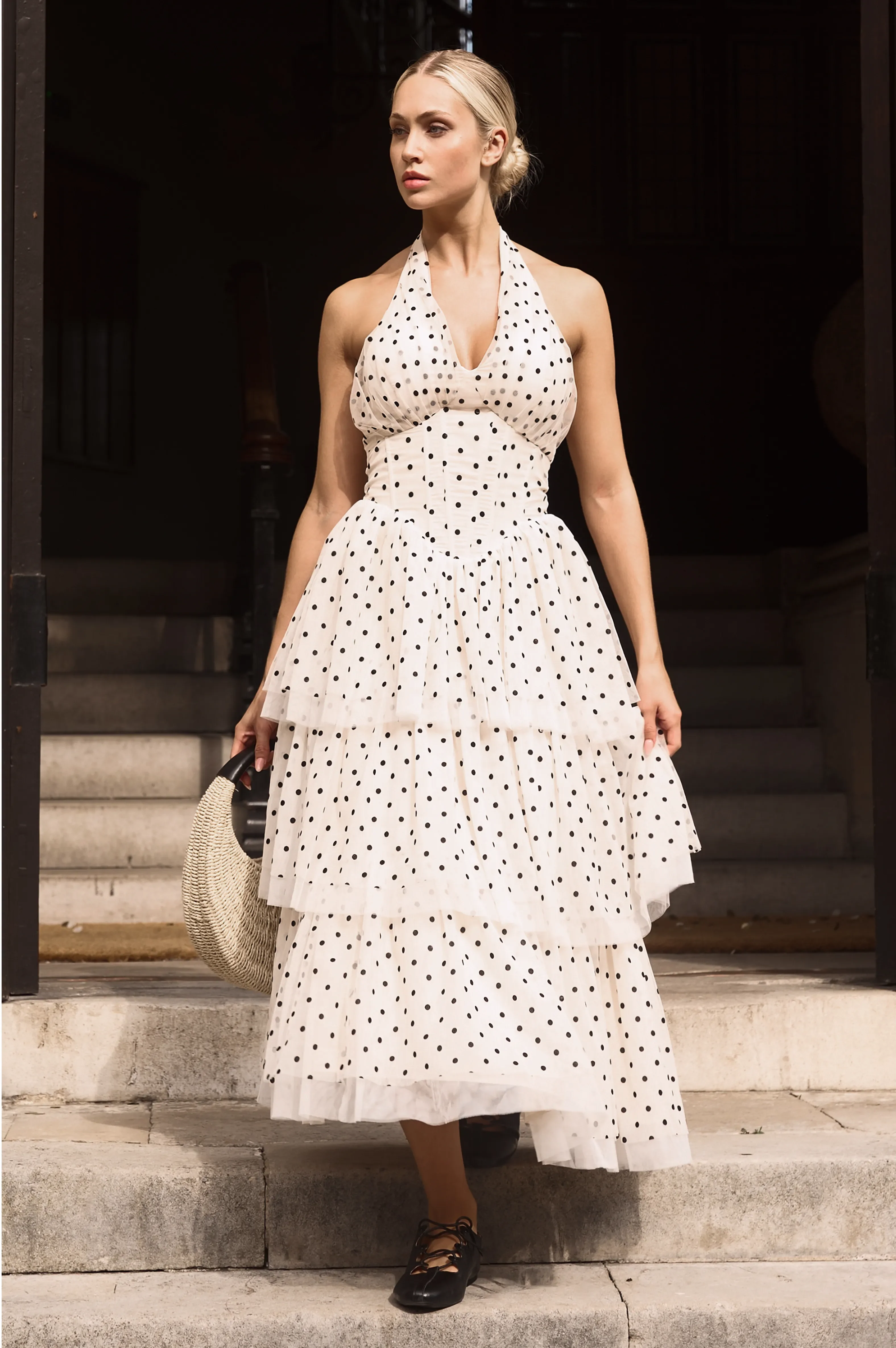 Crop Yüksek Bel Jean Pantolon 4